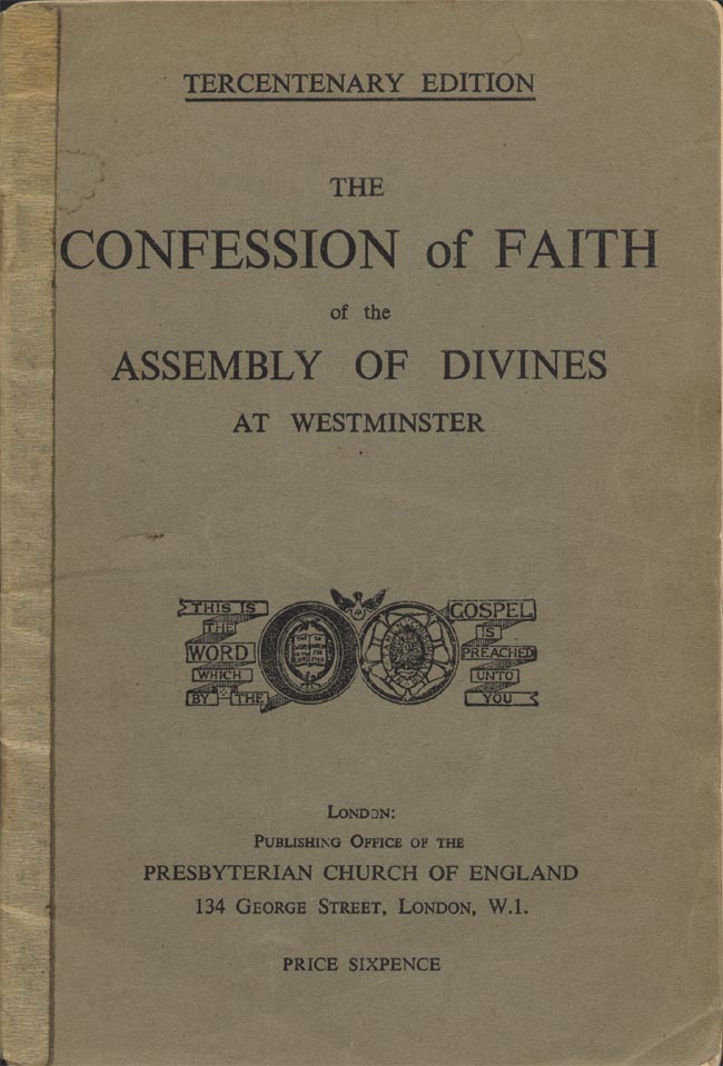 FileWestminster Confession of Faith (cover).xcf Wikisource, the free
